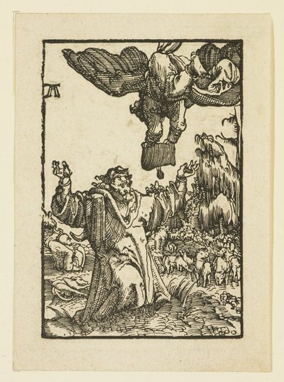 Ange apparaissant à Joachim - Albrecht Altdorfer